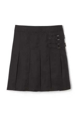 Pleated Two-Tab Skort
