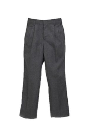 Flannel Pleated Adjustable Waist Pant - FINAL SALE