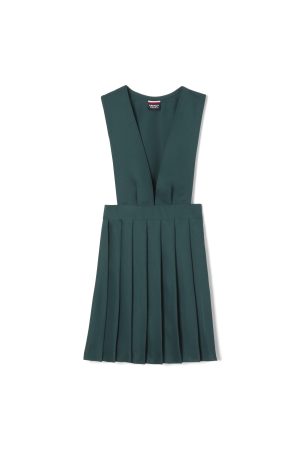 V-Neck Pleated Jumper - FINAL SALE
