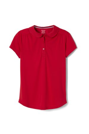 Short Sleeve Performance Polo with Peter Pan Collar - FINAL SALE